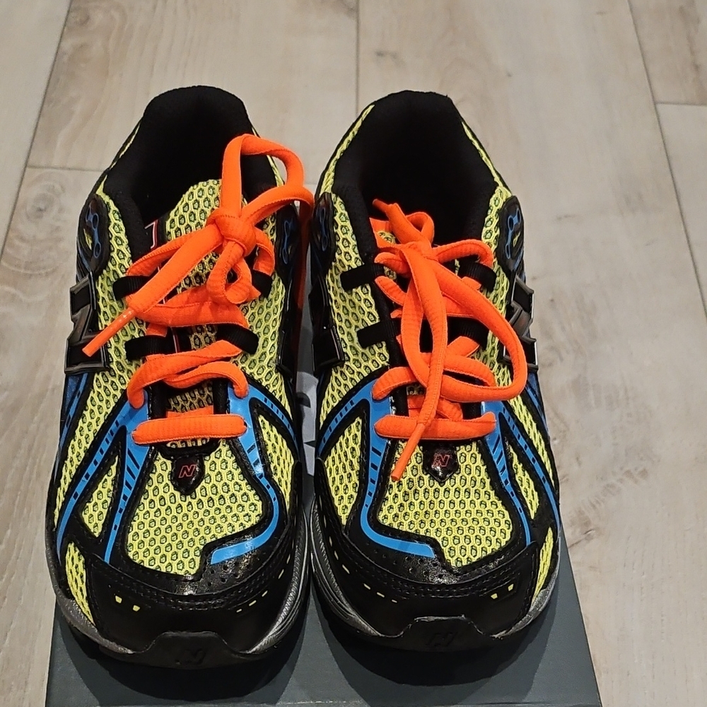 Kids' Black and Yellow Sneakers